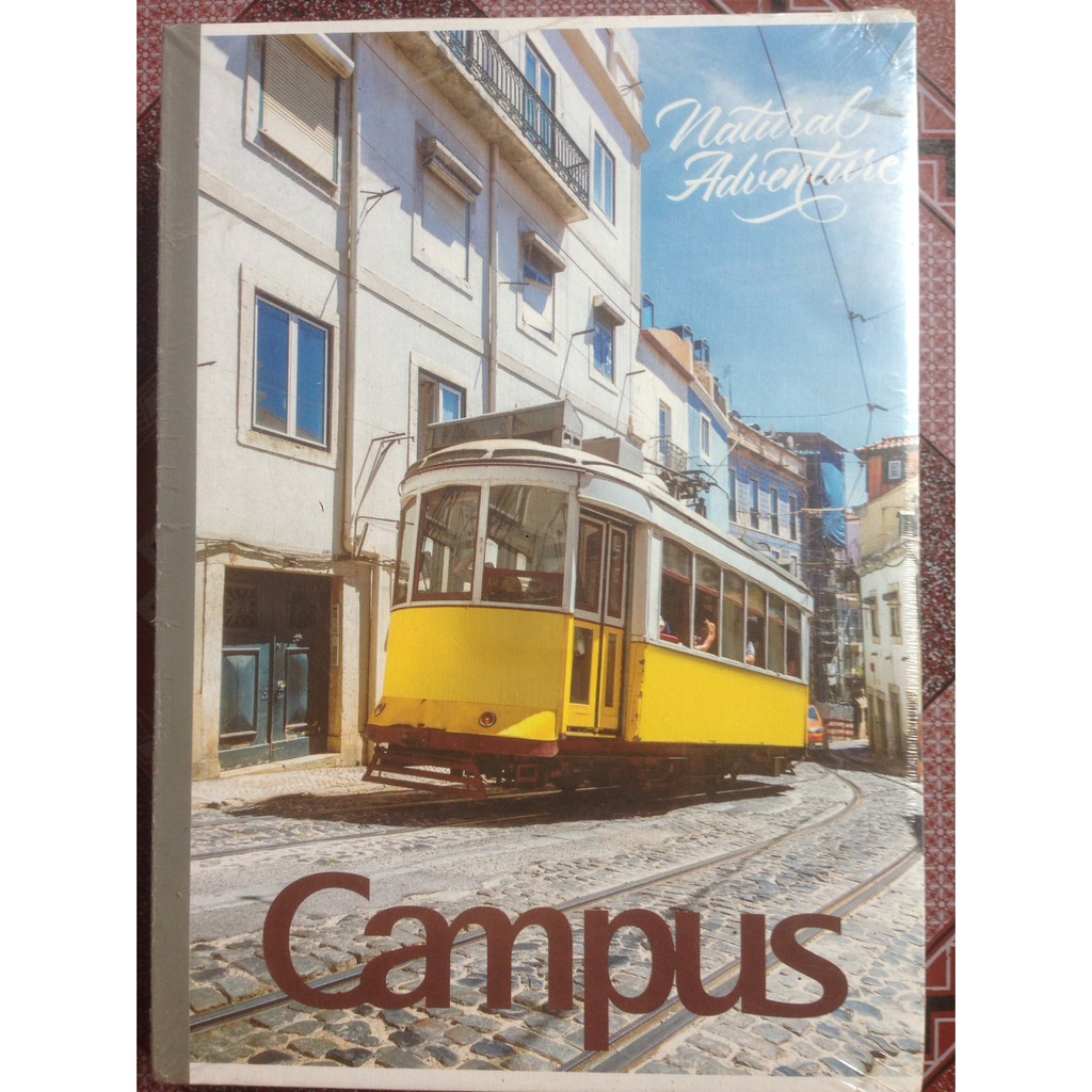 Combo 10 cuốn Vở kẻ ngang Campus ADVENTURE 120 trang - BAVT120