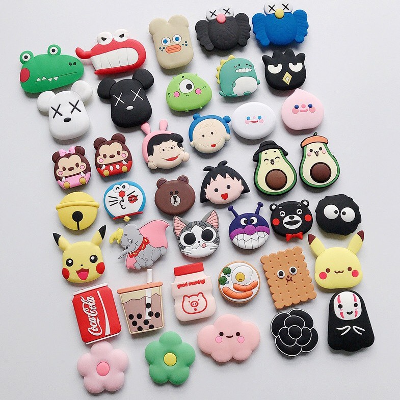 Chống điện thoại Popsocket sillicon hình hoạt hình đáng yêu | BigBuy360 - bigbuy360.vn