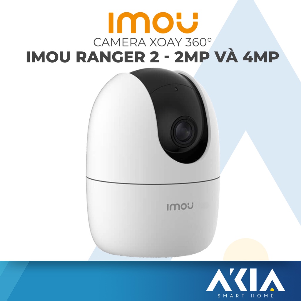 Camera imou ranger 2 phiên bản A1/A2 a22ep, cam wifi xoay 360, theo dõi chuyển động, bảo hành 2 năm