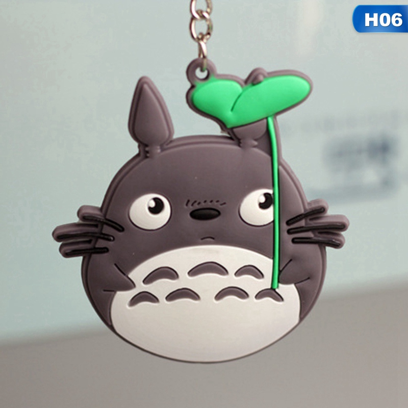 Móc khóa mềm thiết kế hai mặt hình nhân vật totoro thân thiện với môi trường