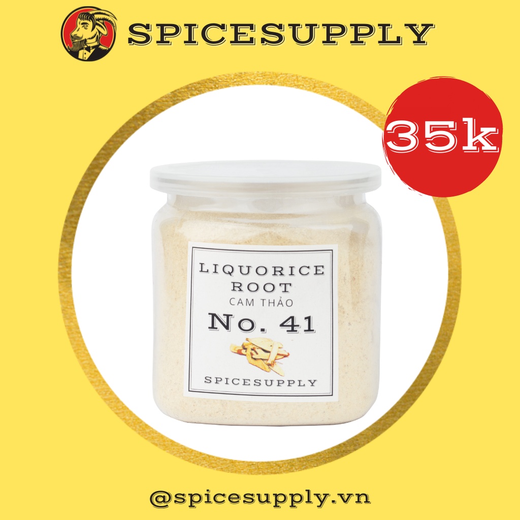 Licorice Powder - Bột Cam Thảo SPICESUPPLY Việt Nam Nguyên Chất Hũ 80g