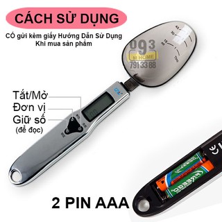Cân Điện Tử Tiểu Ly 500g Spoon Scale