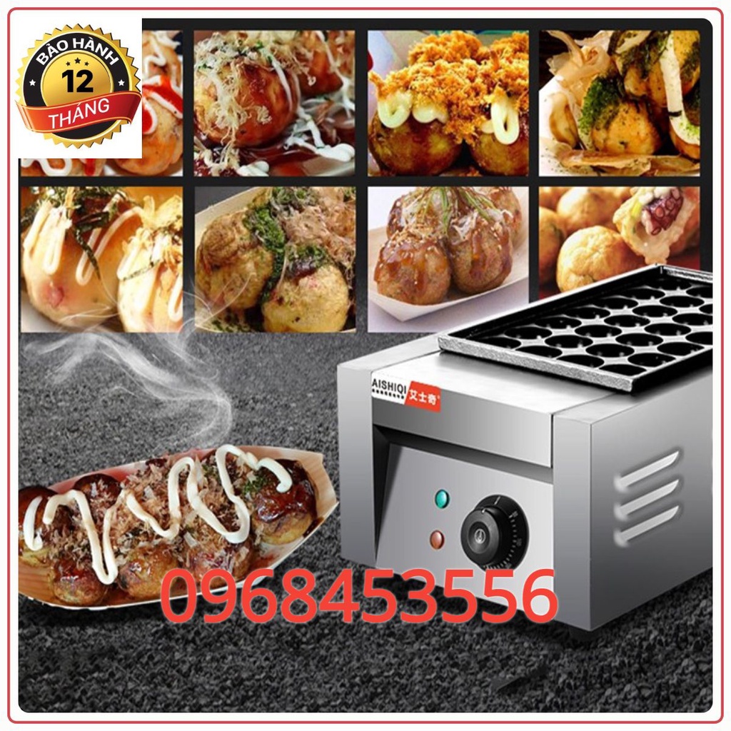 Máy làm bánh bạch tuộc Takoyaki nhật bản