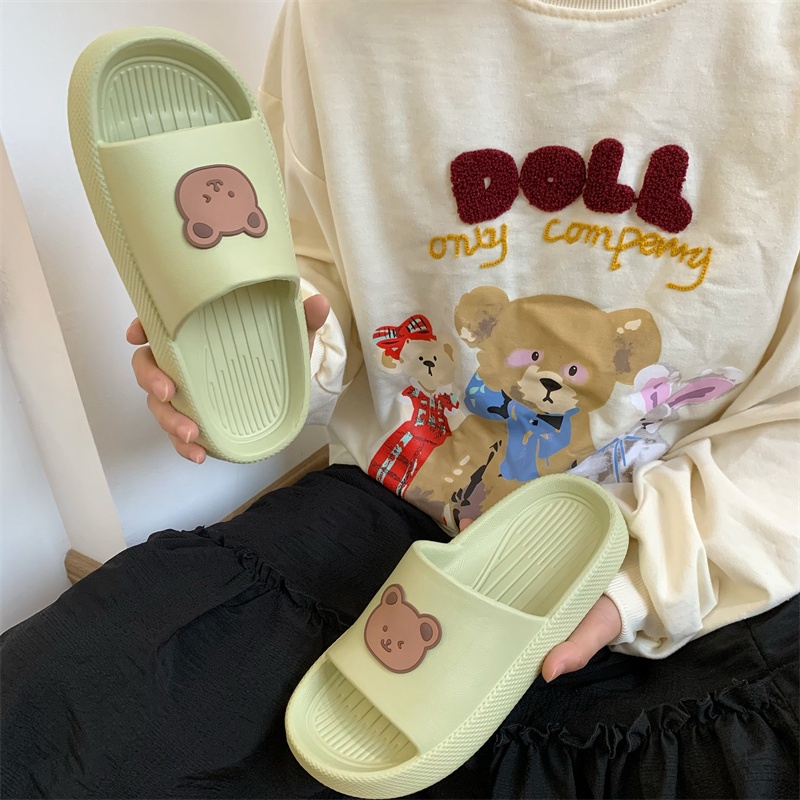 JY409-C3  - Dép bánh mì đế dày hàng QC giá hạt dẻ