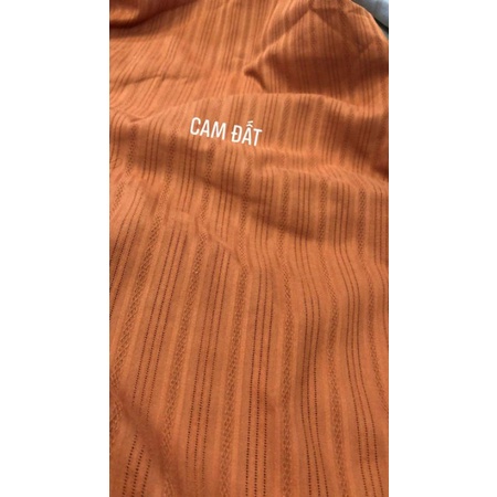 Vải đũi thô thêu kẻ chìm