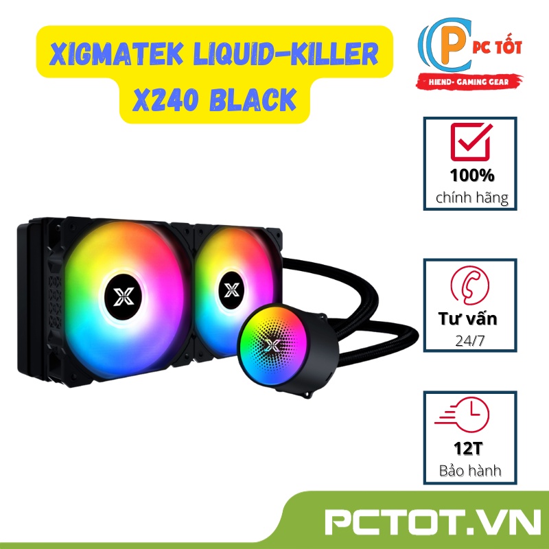 Tản nhiệt AIO cho CPU Xigmatek Liquid-killer X240(EN47697) – ARGB