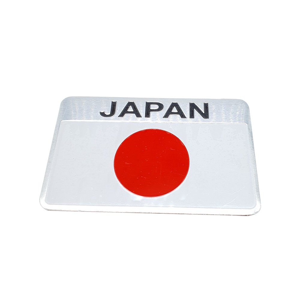 Tem nhôm decal dán trang trí xe hình cờ các nước trên thế giới- Anh, Mỹ, Đức, Pháp, Nhật........