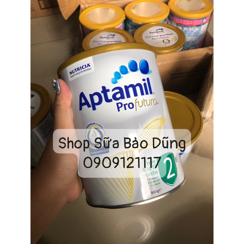 [ Mẫu mới ] Sữa APTAMIL Úc 900gr số 1,2,3