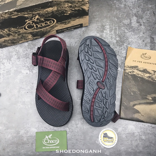 Dép Chaco nam cao cấp hàng hộp. Sandal chaco z1 mận