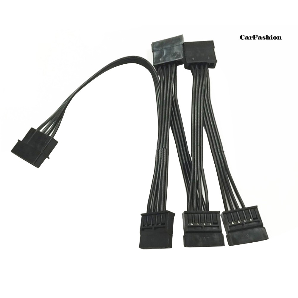 Dây Cáp Chia Nguồn Ổ Cứng Chs4pin 1 Sang 5 Ide Sata 15pin Cho Pc