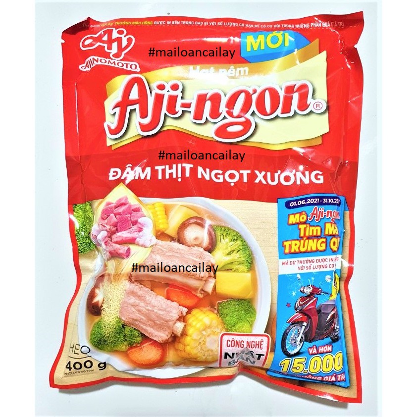 Hạt nêm Aji-ngon Thịt Thăn Xương Ống Tủy 900g