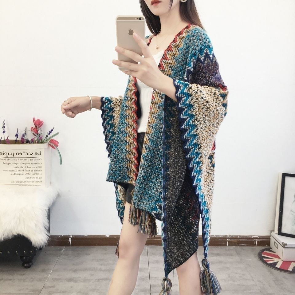 Khăn choàng cổ phong cách dân tộc thời trang
 | BigBuy360 - bigbuy360.vn