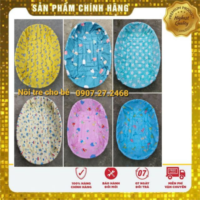 TẶNG QUÀ!!!Combo NÔI TRE ĐẶT NẰM VÕNG (Full size phụ kiện từ 0 - 36 tháng) - đã hơ sạch dằm - bảo hành 6 tháng