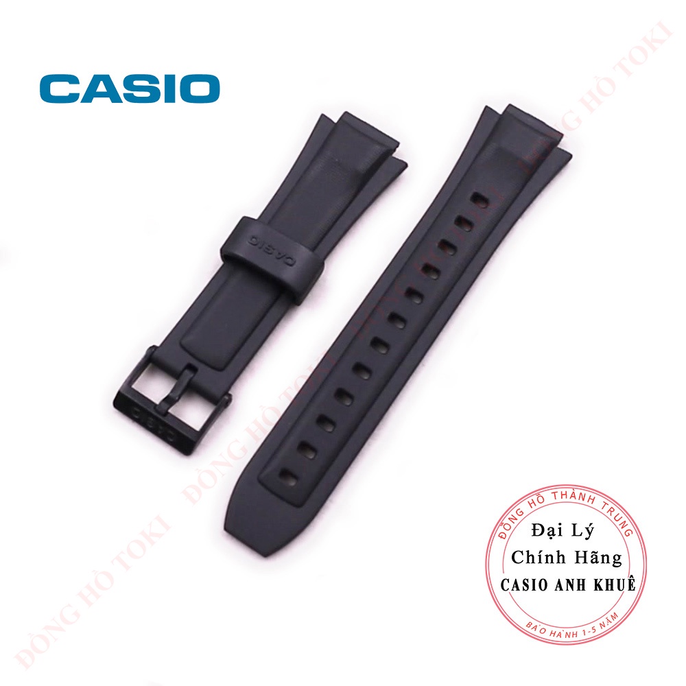 Dây đồng hồ casio MW-600, MW-600E cao su chính hãng cỡ 15mm