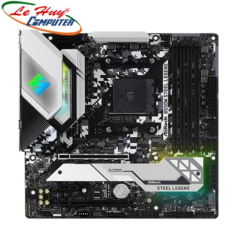 Bo mạch chủ - Mainboard Asrock B550M Steel Legend