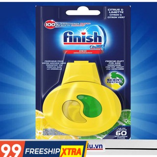 Tinh dầu Finish khử mùi Máy rửa bát chén hương Cam