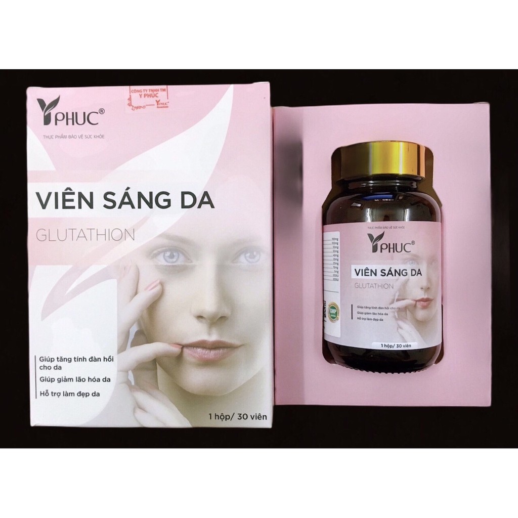 VIÊN UỐNG SÁNG DA GLUTATHIONE HỘP 30 VIÊN HIỆU QUẢ | BigBuy360 - bigbuy360.vn