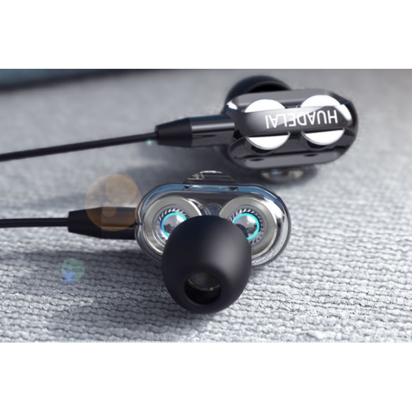 Tai Nghe Gaming/Bass/HiFi/Chơi Game Nhét Tai Có Dây Có Mic Chống Ồn Cho Điện Thoại