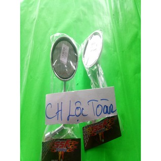 (mua sắm thả ga) cặp kiếng chiếu hậu TRÒN INOX tốt