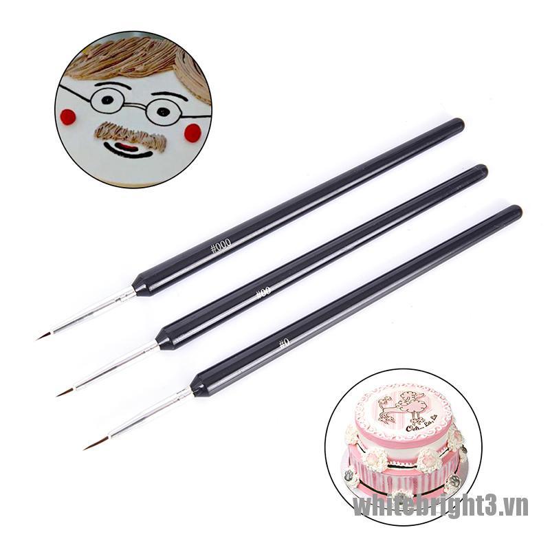 Bộ 3 Cây Kem Trang Trí Bánh 33 Kích Cỡ Đặc Biệt