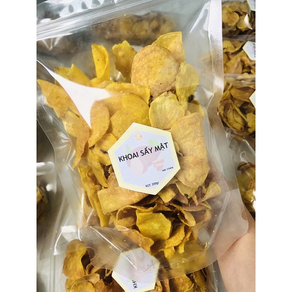 200gr Khoai lang sấy mật ong giòn ngon đậm đà