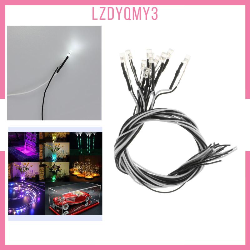 Set 10 Đi Ốt Đèn Led 6v Dài 11.8inch (30Cm) Dùng Để Trang Trí Đồ Chơi Thủ Công | BigBuy360 - bigbuy360.vn