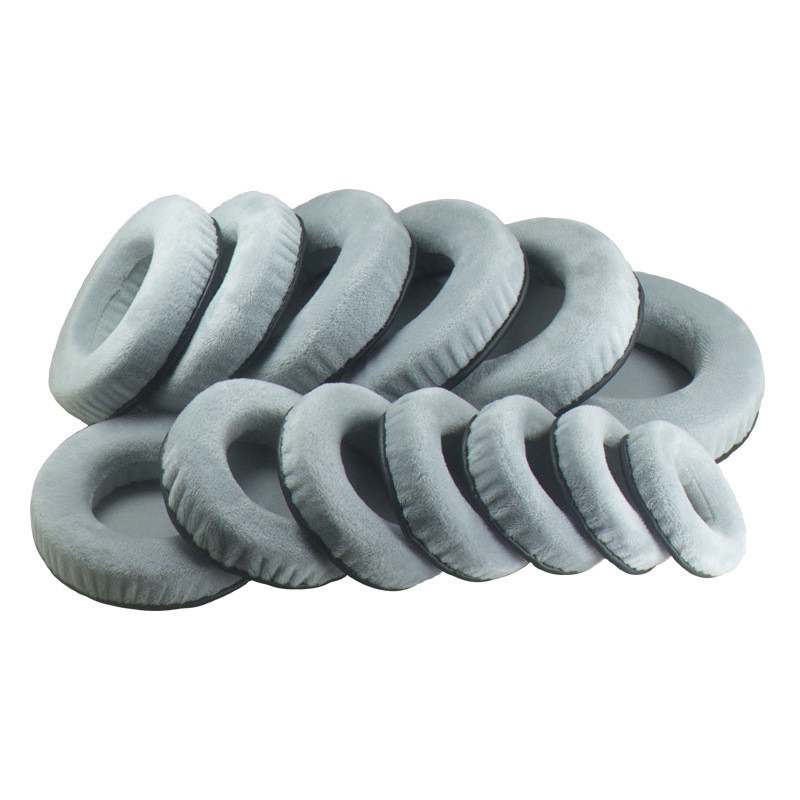Mút đệm xốp vải nhung 70 75 80 85 90 95 100 105 110 115MM cho tai nghe SONY Sennheiser