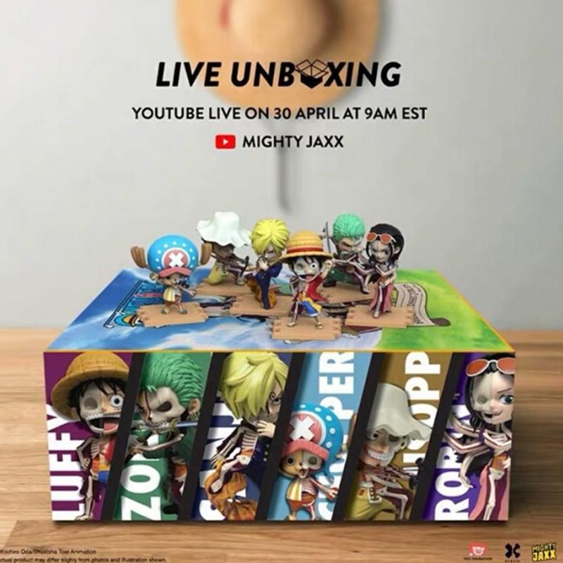 Mô hình chibi nhóm hải tặc luffy