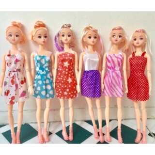 Búp bê cho bé khớp nối 30cm - Đồ chơi búp bê chi bi công chúa cho bé