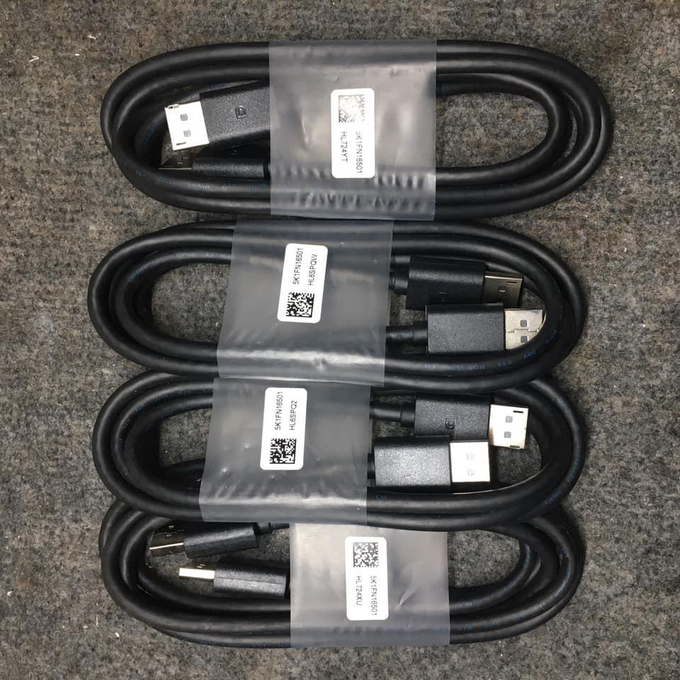 Cable Displayport to Displayport 🌈💖 Bóc Màn Hình Dell Cao Cấp, Cáp DP to DP dài 1.8m🌈💖