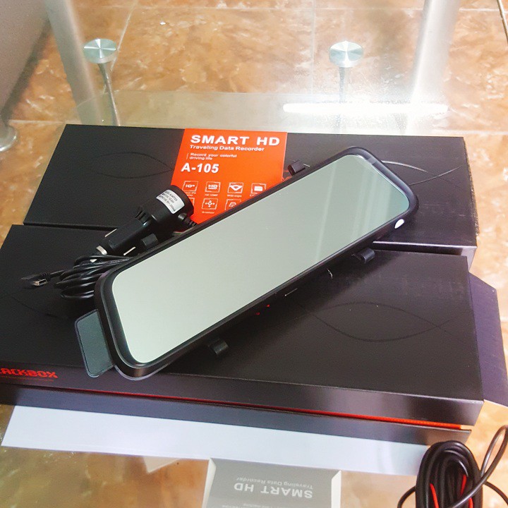 [BIG SALE] CAMERA HÀNH TRÌNH GƯƠNG 10 INCH A105 SIÊU NÉT - CAM SAU FLLHD 1080P | BigBuy360 - bigbuy360.vn