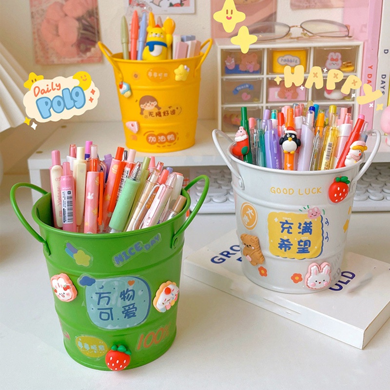 Hộp Đựng Bút Để Bàn Mini Dễ Thương Sáng Tạo