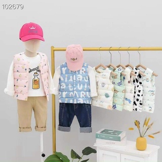 Phao gile cho bé trai, phao gile cho bé gái, áo gile phao Quảng Châu cho bé