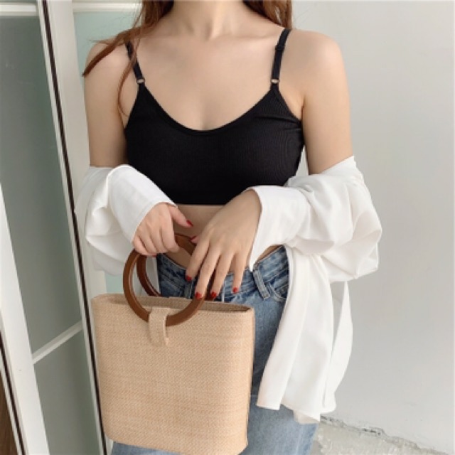 Áo Lót Bra Cotton Nâng Ngực Tròn Trịa Cực Đẹp