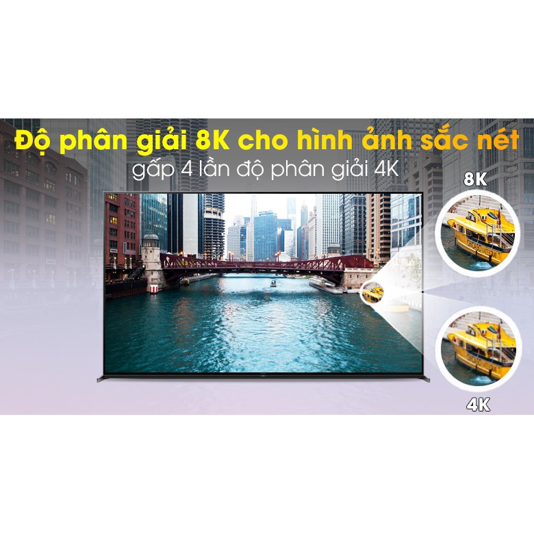 Android Tivi Sony 8K 85 inch KD-85Z8H (Miễn phí giao tại HCM-ngoài tỉnh liên hệ shop)