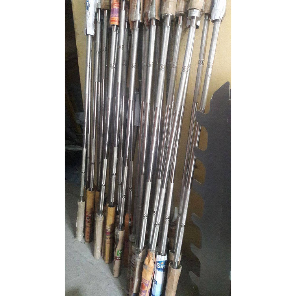 Đòn tập tạ 1.8m inox phi tạ 50 (tặng kèm bộ khóa đòn tạ ABs cao cấp)