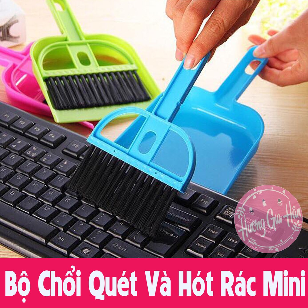 Bộ quét và hót rác mini , vệ sinh bàn làm việc