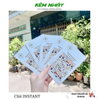 [ Mới Về ] Sticker Dán Móng Hoạt Hình Nhiều Mẫu