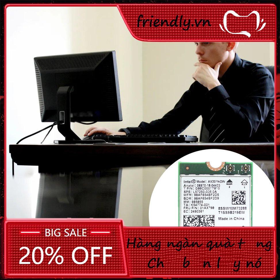 Không Dây Wifi 6 Intel Ax201 5.0 Băng Tần Kép 2.4g / 5g Ngff Cnvi | BigBuy360 - bigbuy360.vn