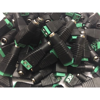 Jack nối nguồn DC 5.5x2.1mm có vít vặn