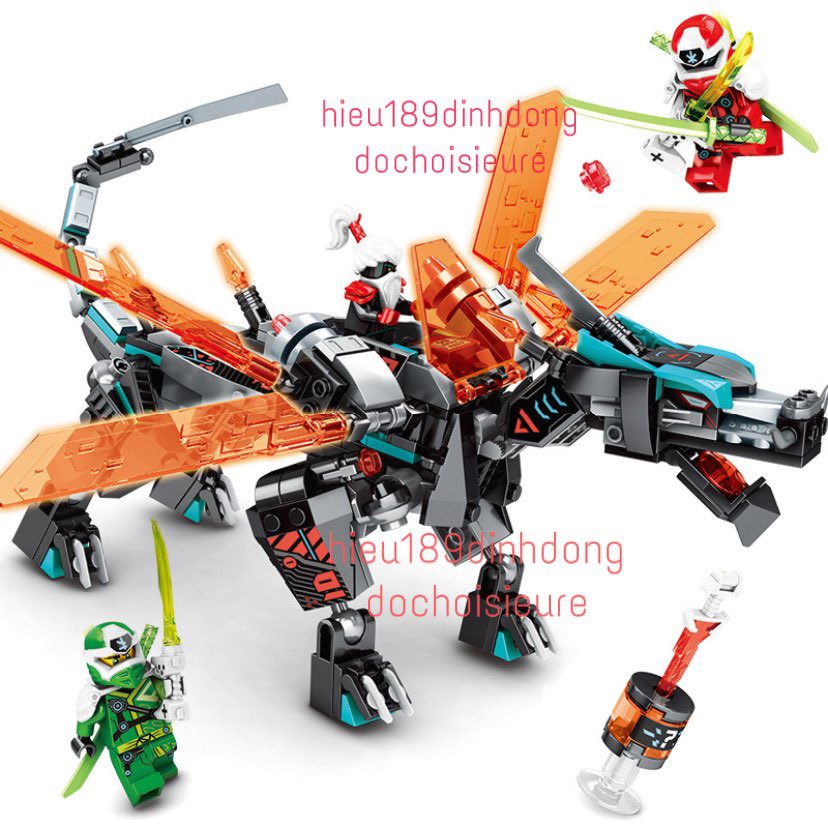 Lắp Rap Xếp Hinh Non Lego Ninjago Mg152 đế Chế Rồng Empire Dragon 342 Mảnh Tại Hải Phong