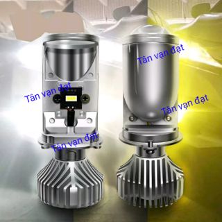 Bi cầu mini Napak H4 cốt đổi 3 màu Vàng Trung tính Trắng