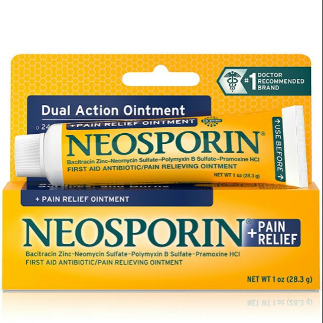 Kem mỡ sát khuẩn & giảm đau NEOSPORIN