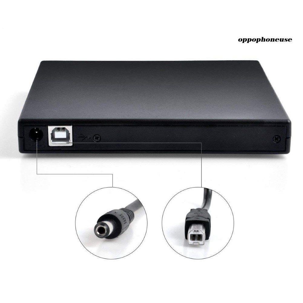 OPPO Đầu Đọc Đĩa Dvd Cd Ngoài Usb Cho Windows Laptop Máy Tính