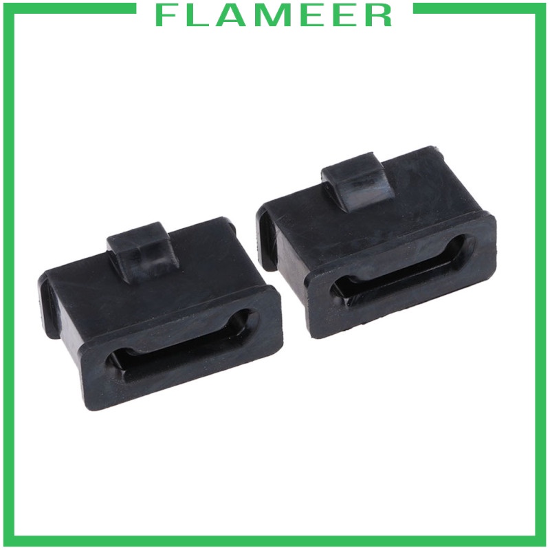 [FLAMEER] 2PCS Muffler Mount Black Custom for Harley Drag Specialties | BigBuy360 - bigbuy360.vn