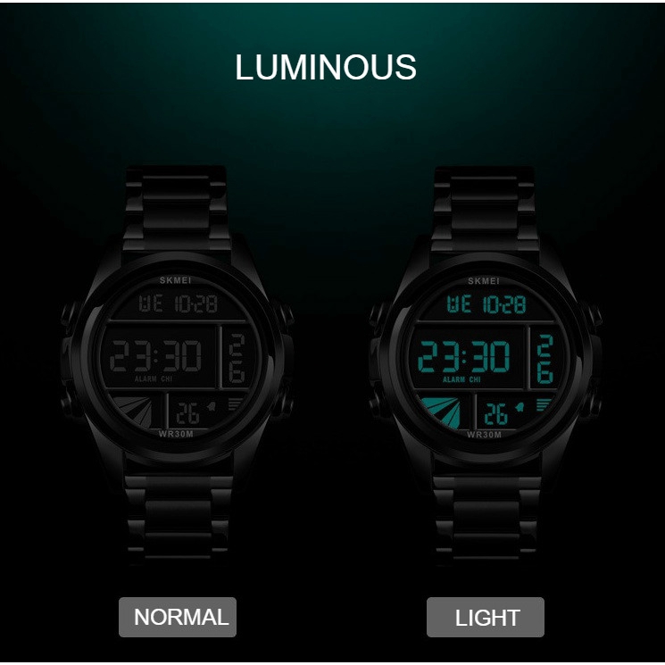 Sport Watch Luminous 2021 Đồng hồ nam New Upgraded Skmei Men's Gifts Wristwatch Week Display Calendar Waterproof Shock Resistant Alarm Chronograph Stainless Steel Luxury Business Classic Fashion Casual Digital Watches