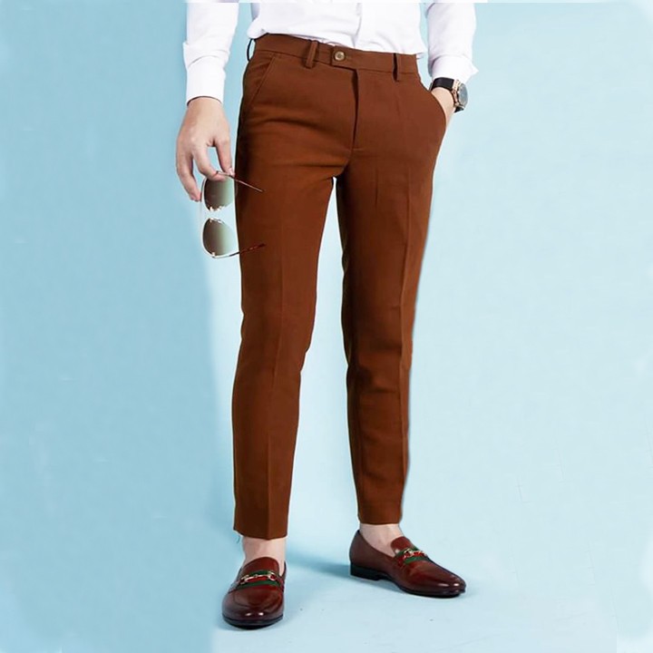 Quần tây nam vải tuyết mưa form dáng trẻ trung Hàn Quốc | BigBuy360 - bigbuy360.vn