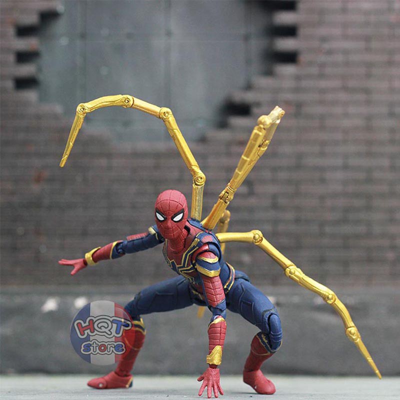 Mô hình iRon Spider Man SHF Avengers 4 Endgame - Người Nhện Marvel