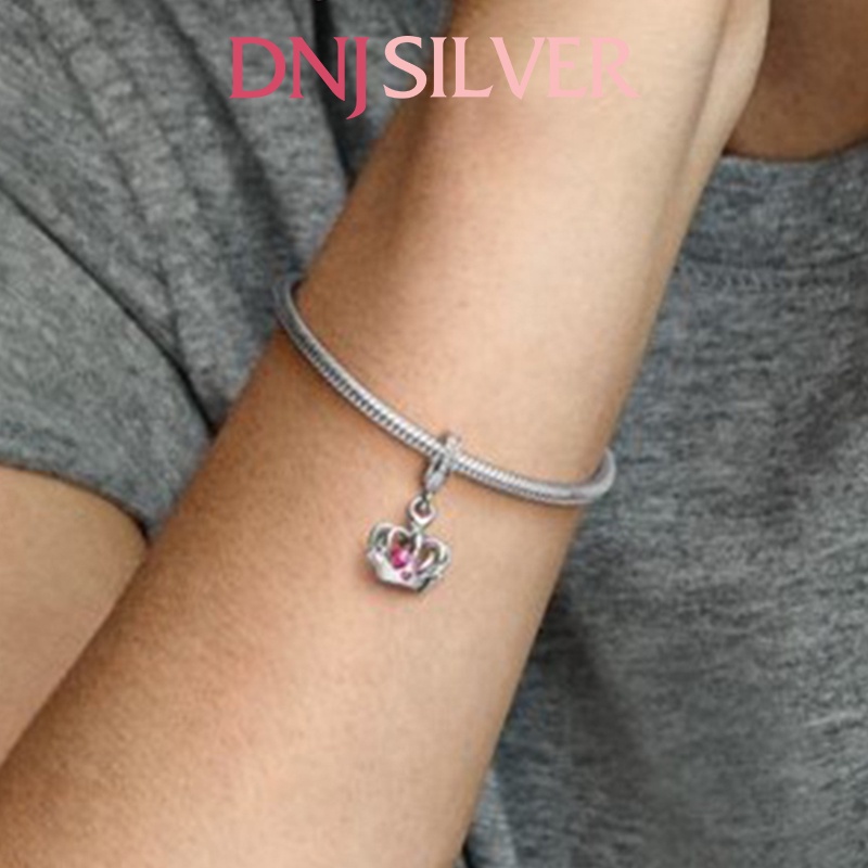 [Hàng cao cấp] Charm bạc 925 cao cấp, hàng chuẩn bạc - Charm Lake Baikal thích hợp để mix vòng tay charm - DN051