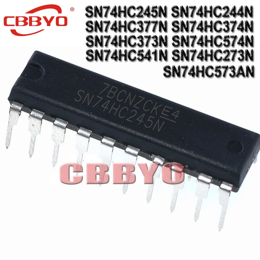 10 CÁI SN74HC245N 74HC245N DIP 74HC245 SN74HC373N SN74HC244N SN74HC377N SN74HC374N SN74HC574N SN74HC